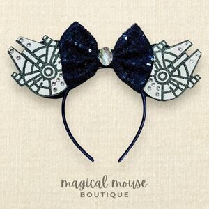 Millennium Falcon Minnie Ears | Disney's Star Wars-Inspired Mouse Headband